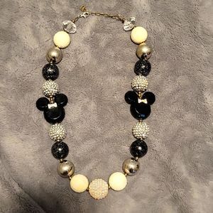 Minnie mouse chunky bead necklace
